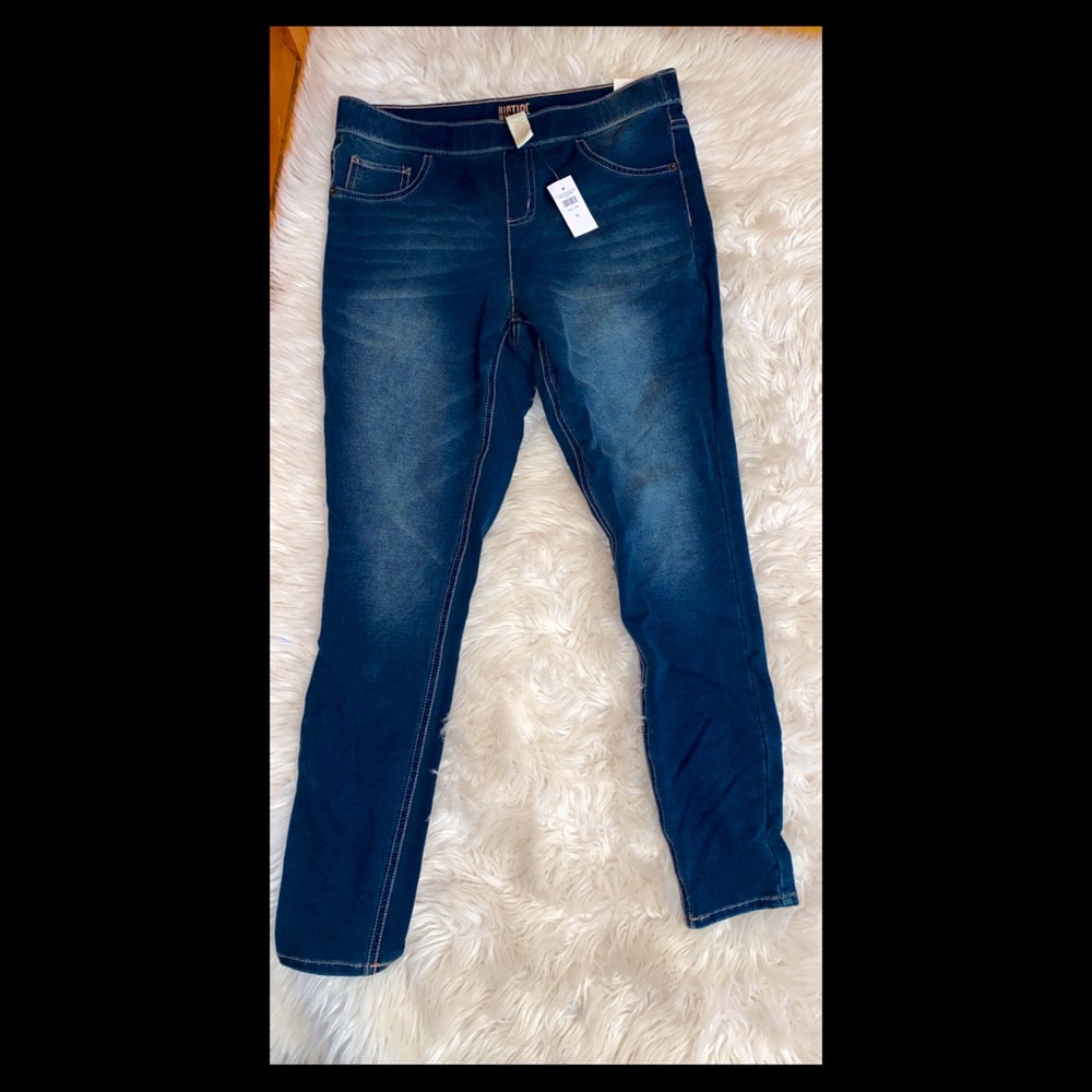 Justice girls denim plus jegging